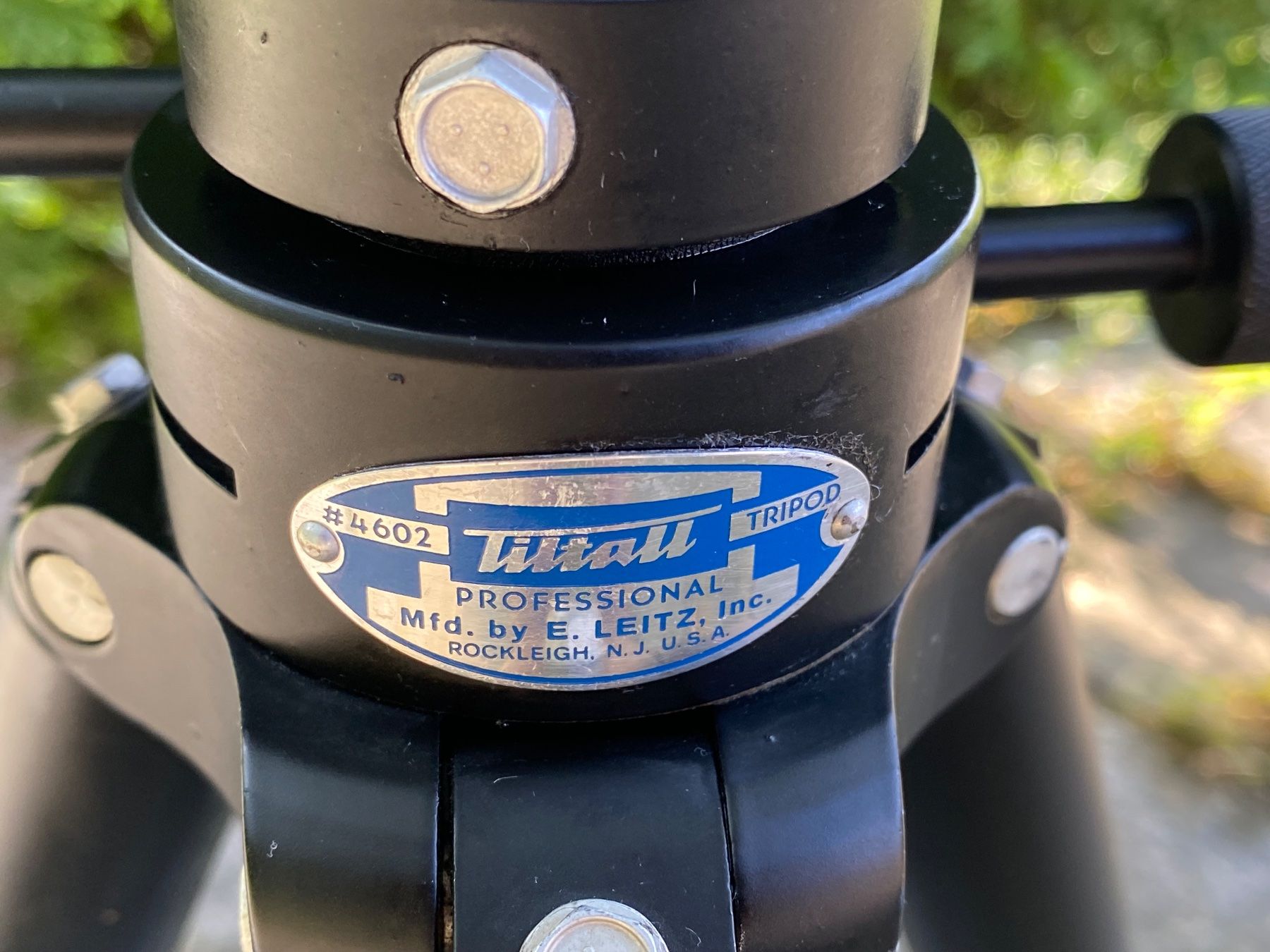 Leitz Fotocamera: E. Leitz Tiltall Tripod 4602 Stativ – Usato da Feldbach venduto da Fea1 5
