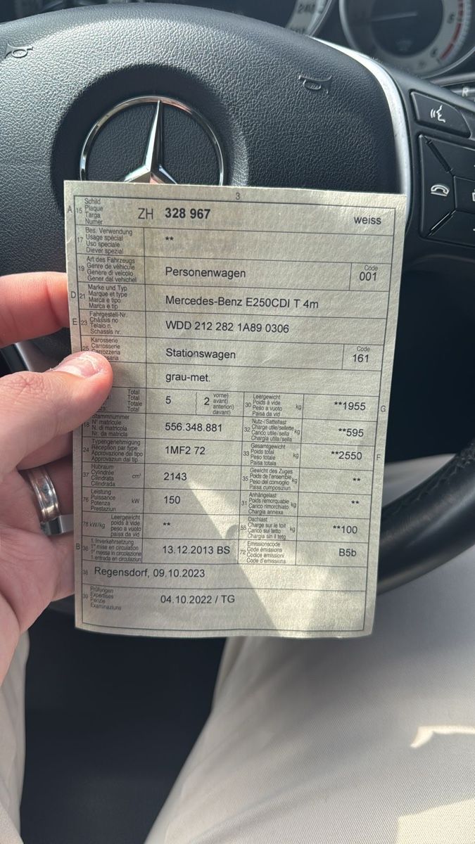 Mercedes-Benz Automobili: Mercedes E250 CDI 4 Matic – Usato da Oberglatt ZH venduto da Tomi1994 7