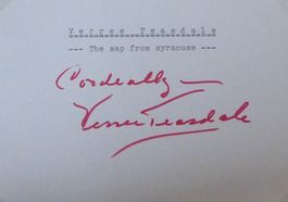 Verree Teasdale (1903-1987) Schauspielerin - Autogramm