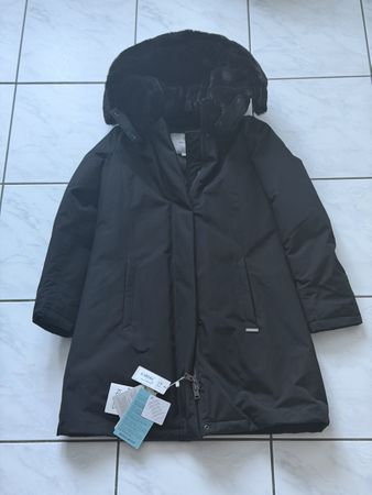 Woolrich Bow Bridge Parka nero donna S – nuovo con etichette