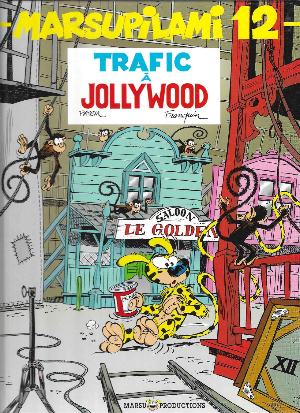 Comics: Marsupilami - Traffic à Jollywood - E.O. 1998 – Gebraucht aus Savagnier von Ne2065