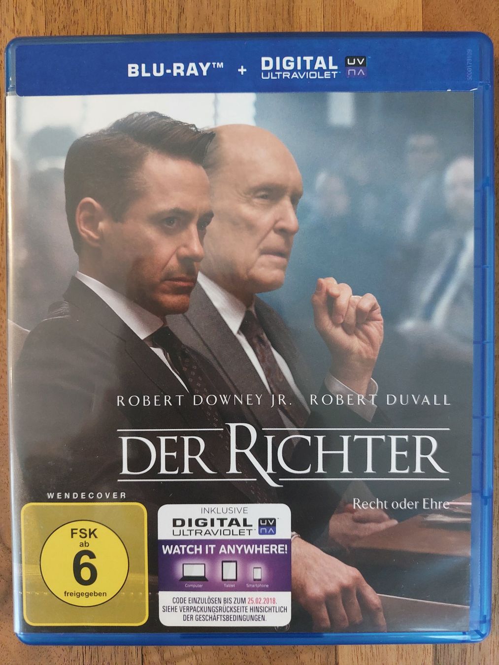 Alle DVDs: Blu Ray - Der Richter / Recht oder Ehre – Gebraucht aus Rheinfelden von FilmAuktion