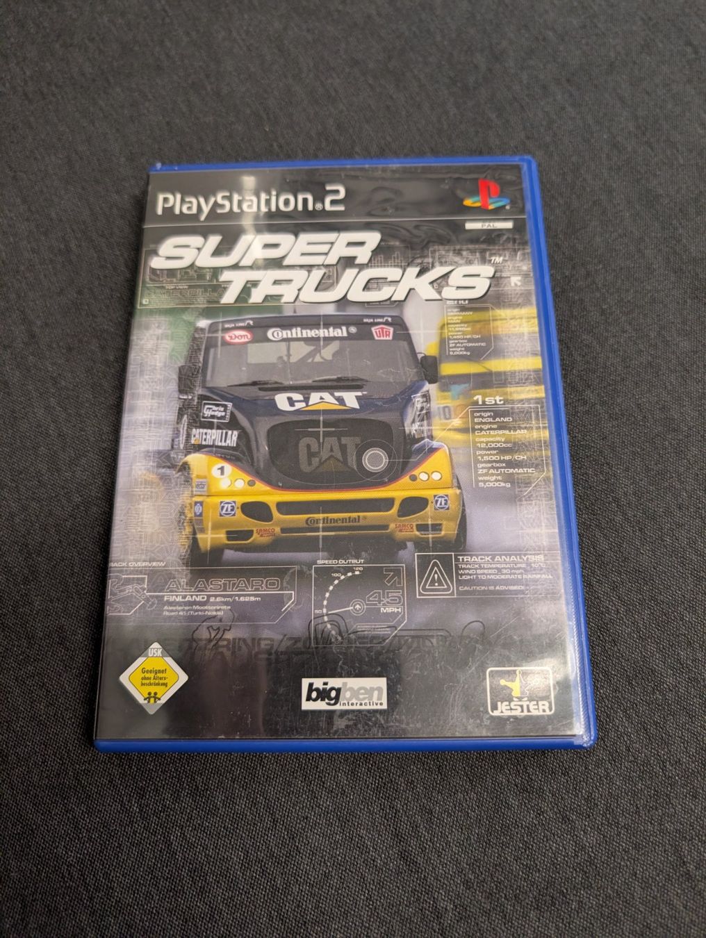 Spiele: Super trucks Sony playstation 2 – Gebraucht aus Giubiasco von Ticinerd