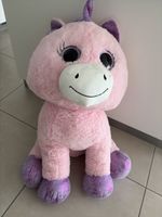 Plüschtier Einhorn rosa gross guter Zustand