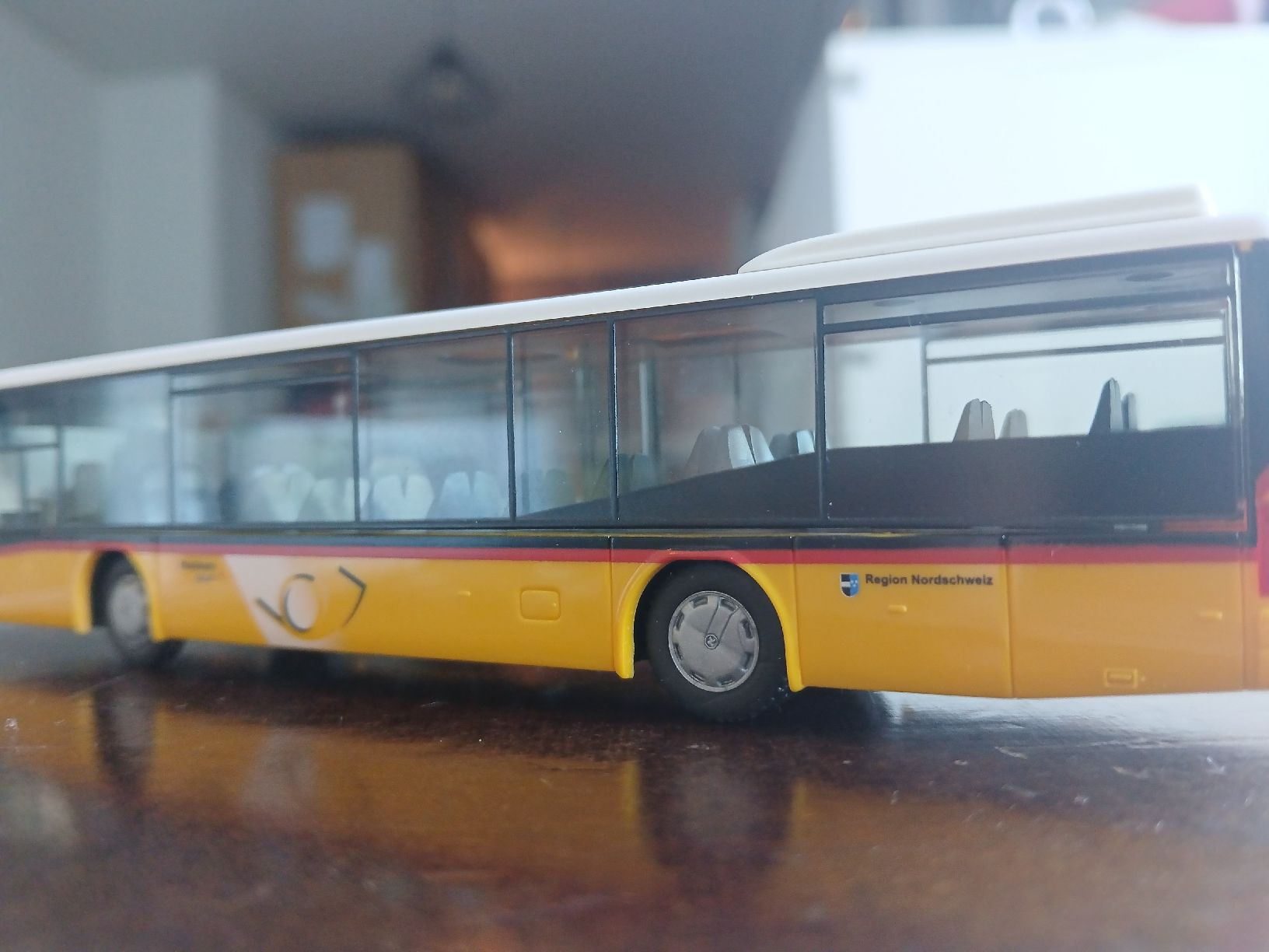 Rietze Modellini d'auto: Setra S 419 UL PostAuto Nordschweiz 1:87 – Usato da Brügg BE venduto da Just_standing_here 2