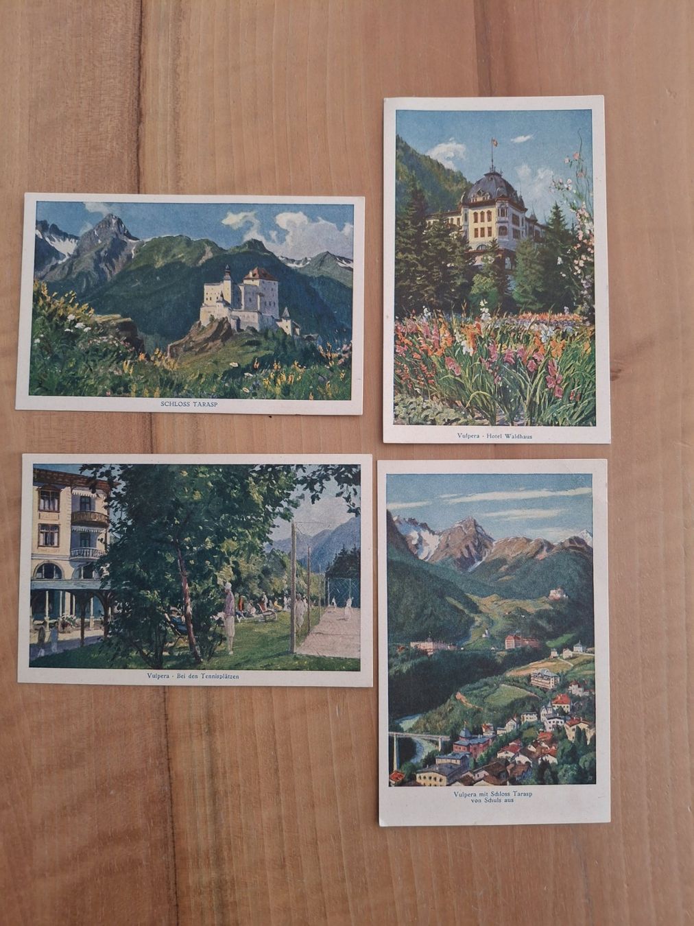 Cartoline postali: Postkarten Vulpera 5 Stück ein Preis – Usato da Wittnau venduto da Onyx73