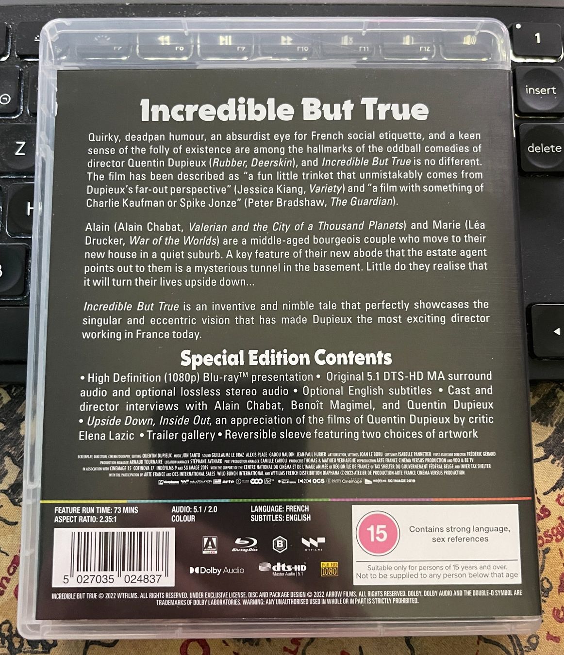 Tutti i DVDs: Blu-ray Incroyable mais vrai (2022) – Usato da Semsales venduto da __Florian__ 4