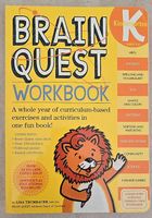 Gratis: Brain Quest Workbook, Kindergarten (Englisch)