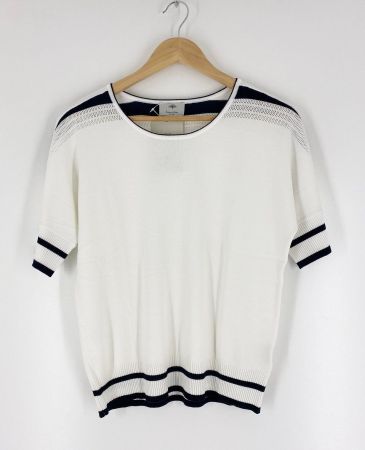Friendtex Kurzarm Feinstrickpullover *Neu*