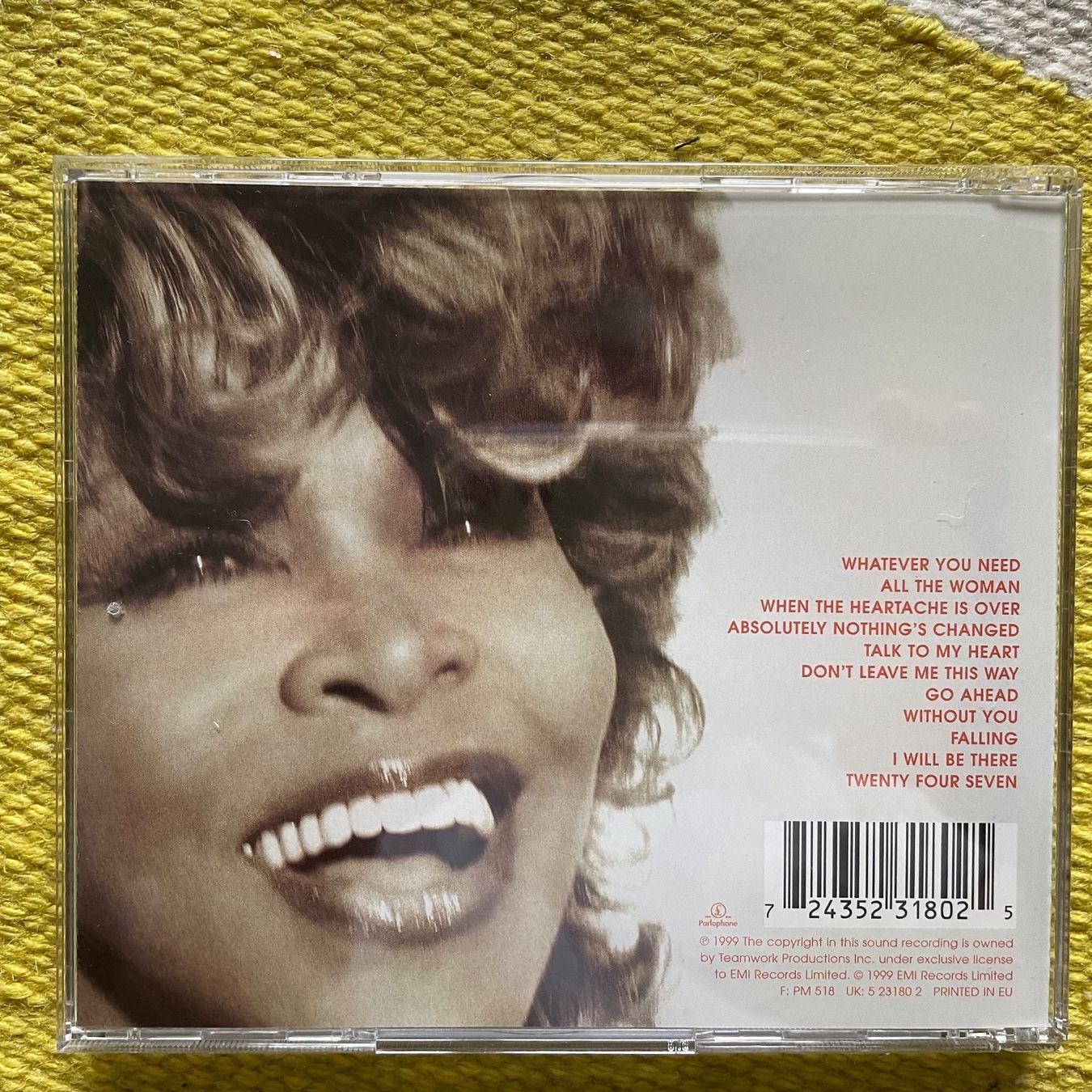 CD: TINA TURNER-TWENTY FOUR SEVEN – Usato da Rorschacherberg venduto da CD-Roli 1