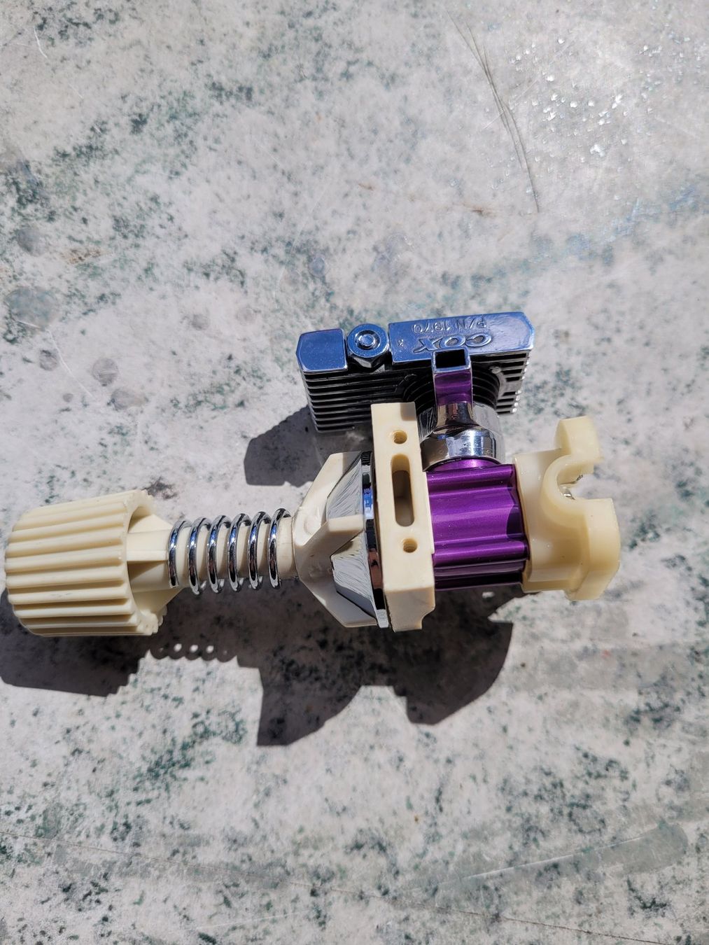 Modellismo RC: Sehr Rar! Cox Pull Start Engine (Buggymotor) 0.49, Neu – Nuovo (secondo la descrizione) da Winterthur venduto da testi67 1