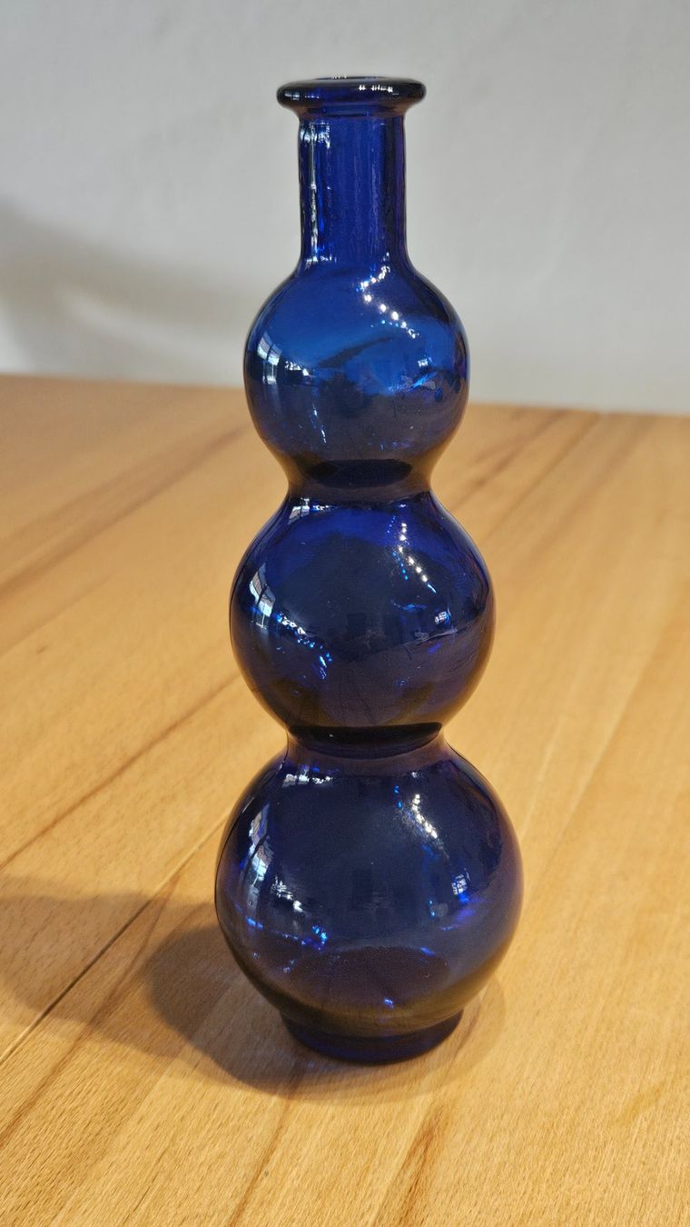 Vasi & Recipienti: Vase, Glasvase blau – Usato da Jona venduto da ASMARADO