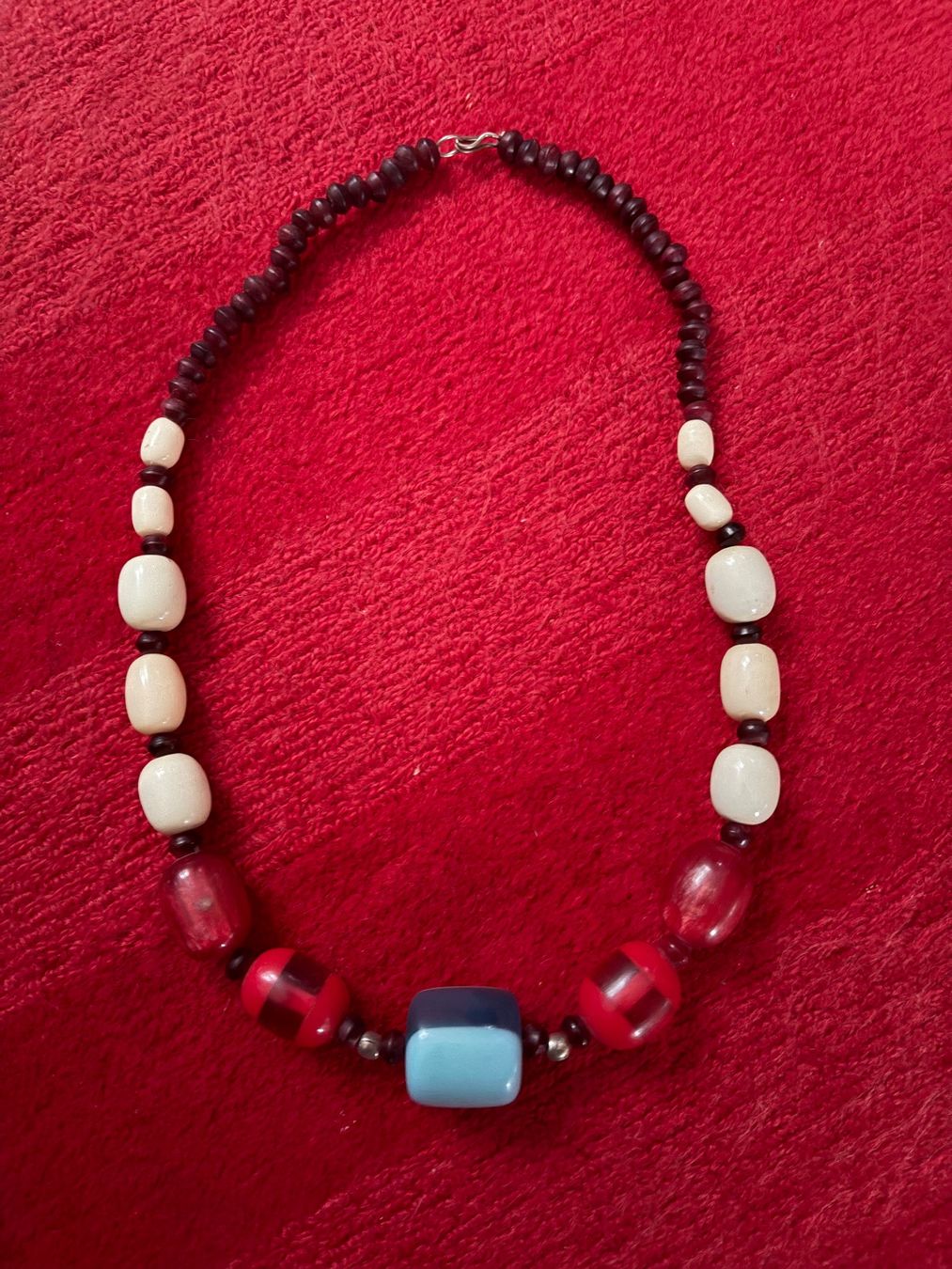 Catenine: Bunte Vintage Kette, neuwertig – Nuovo (secondo la descrizione) da Basel venduto da ullm