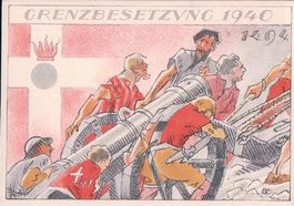 Armée Suisse Grenzbesetzung Feldbatterie 63 (1940)