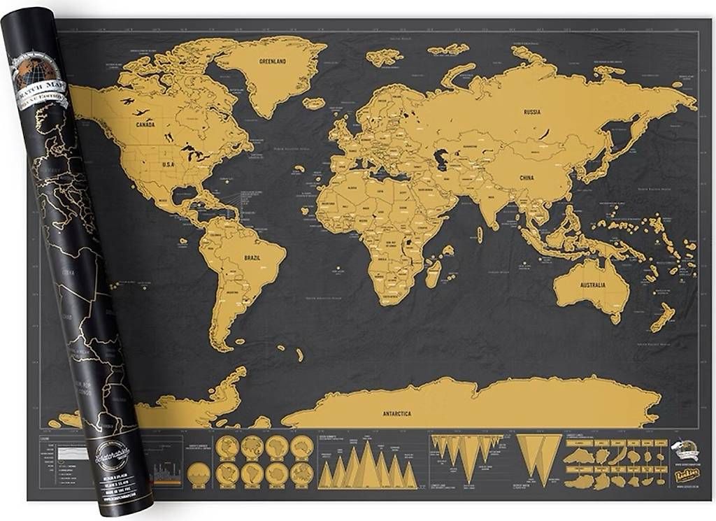 Altro in Decorazioni & Accessori: Luckies Scratch Map – Nuovo e nell'imballaggio originale da Stein AG venduto da M.PEAKY