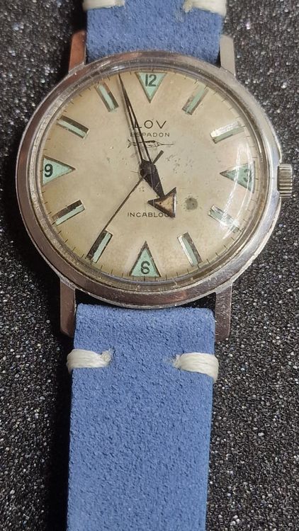 Montre De Poche Vintage Blita 17 Rubis Incabloc - Mécanique Remontage Manuel - Dorée - Suisse - Rare