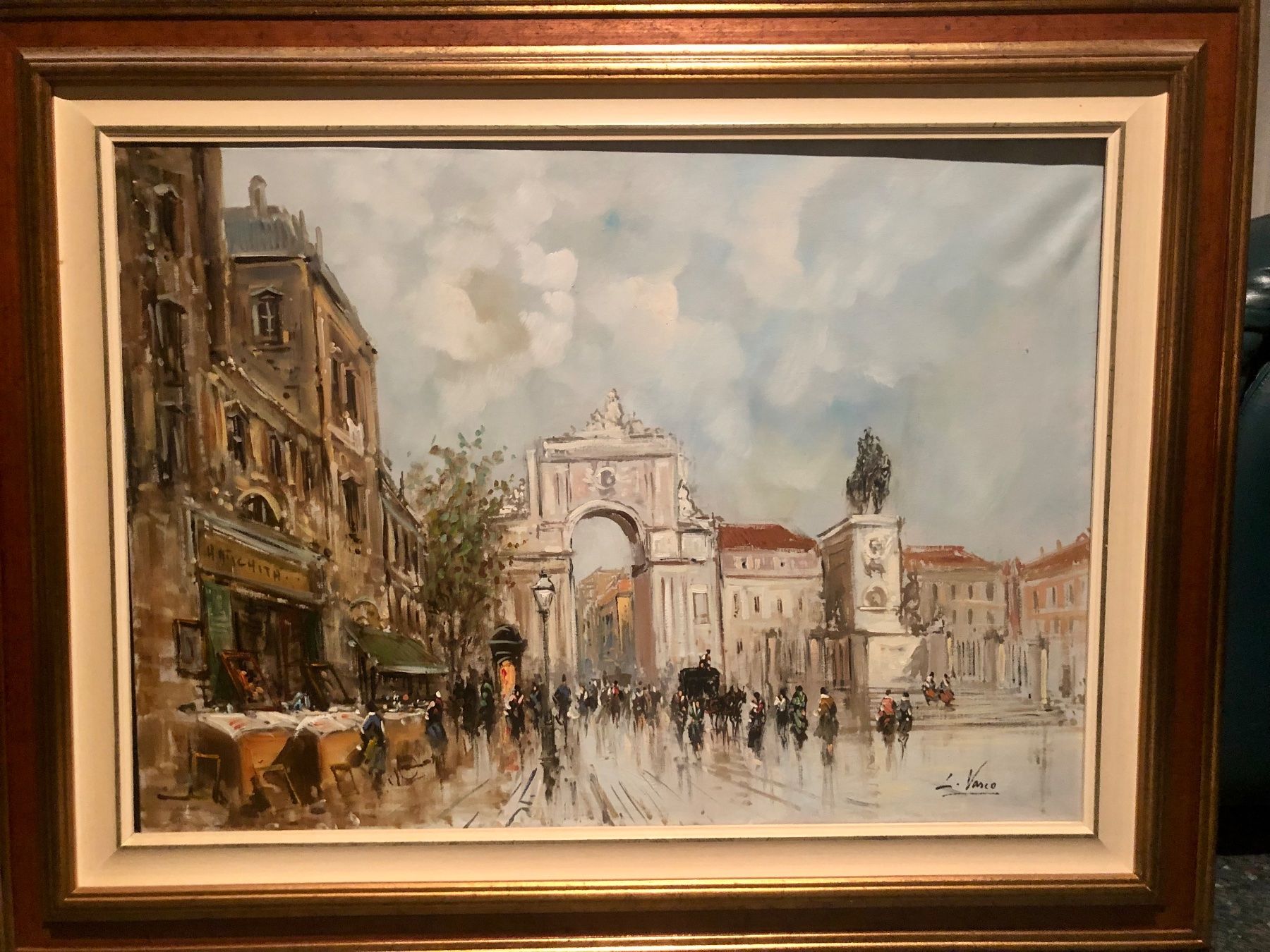Gemälde: Tableau,, L.Vasco – Gebraucht aus Yverdon-les-Bains von cun_hv6x
