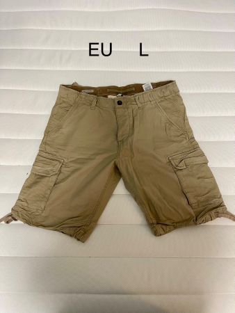 Sommer Cargo Shorts, Khaki, Gr. L, Top Zustand!