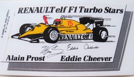 Sticker Renault F1 Team