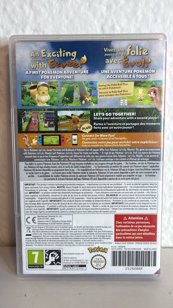 Nintendo Giochi: Pokemon: Let's Go, Eevee! - Nintendo Switch Game – Usato da Ehrendingen venduto da bubulence 1