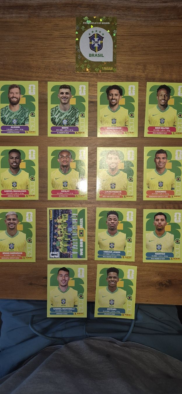 Panini Carte collezionabili: Brasil panini WC 2026 – Usato da Corminboeuf venduto da HugoMagic