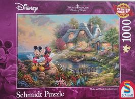1000 Puzzle Schmidt, Mickey and Minnie, Disney, Th. Kinkade