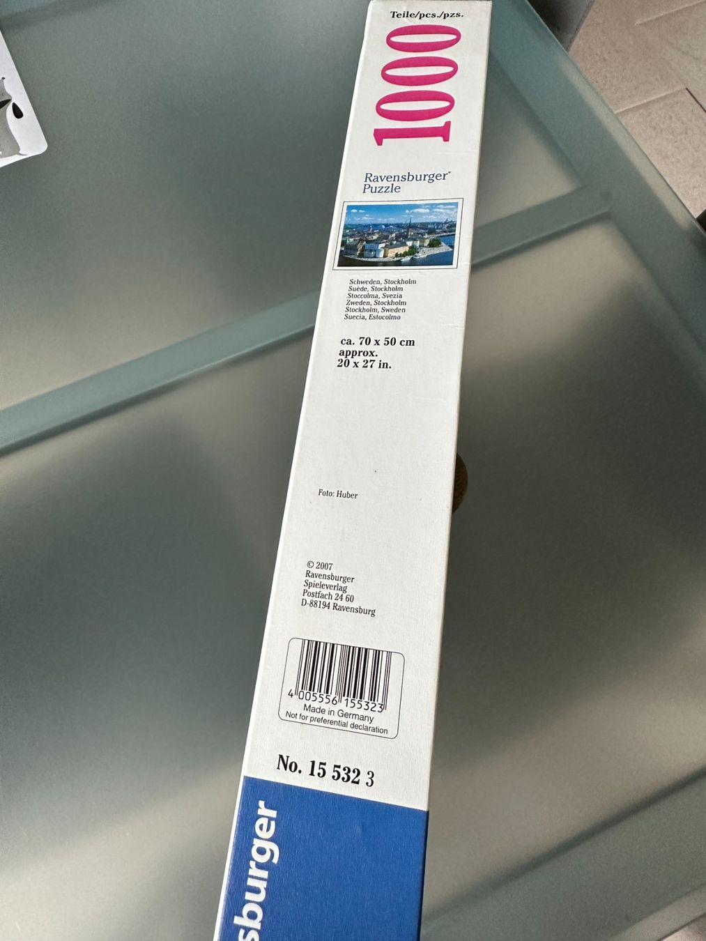 Ravensburger Puzzles: PUZZLE "STOCKHOLM" – Gebraucht aus Zürich von Linthi1 2