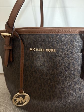 Michael Kors Handtasche Shopper braun guter Zustand