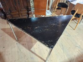 Original USM Haller Tisch Bürotisch Dreiecktisch Ecktisch