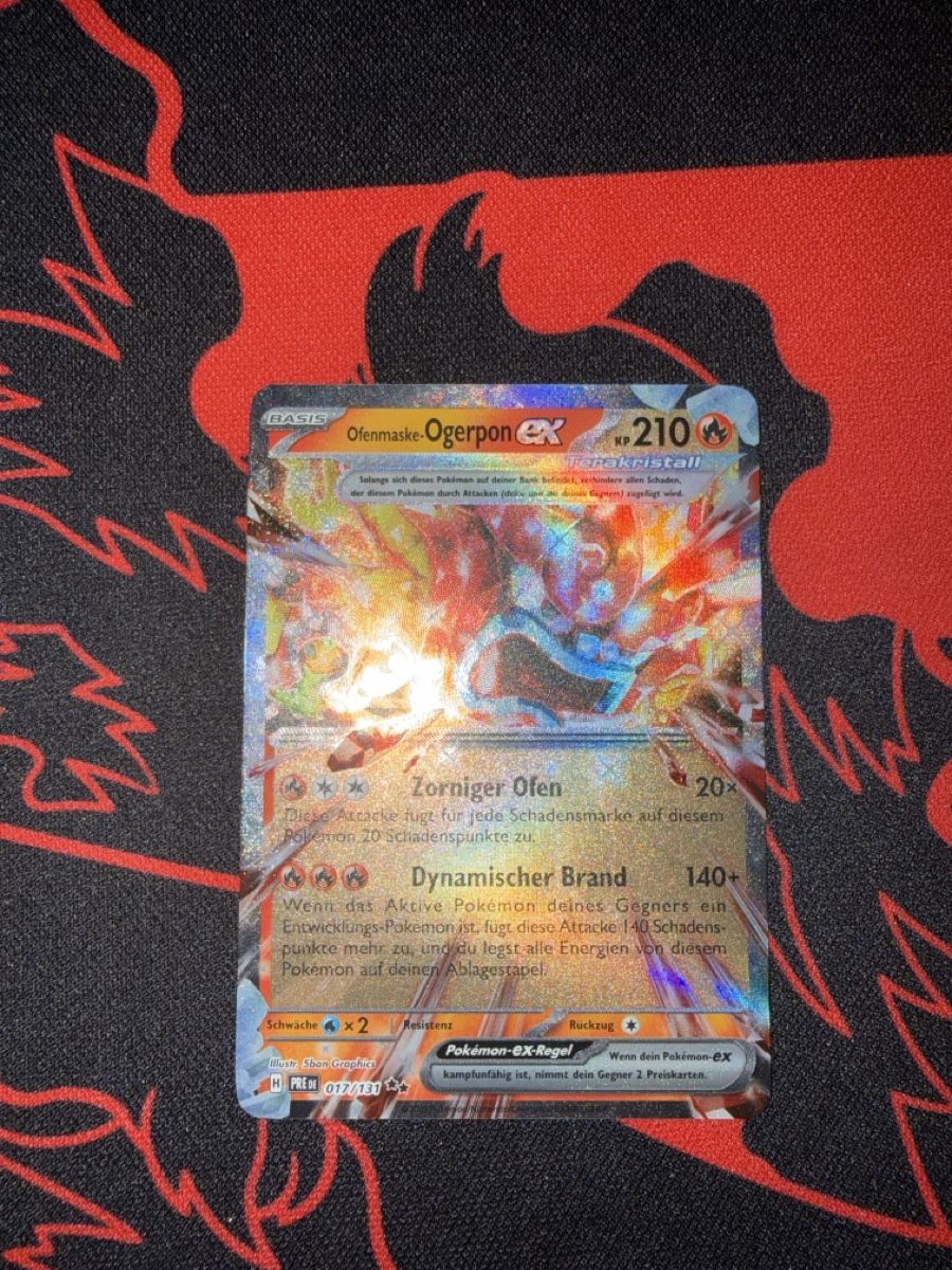 Pokémon Cartes à collectionner: Ofenmaske-Ogerpon EX DE – Neuf (Voir description) à Basel par ari_s727
