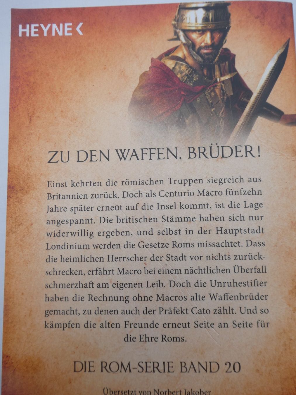 Bücher: Die Ehre Roms, von Simon Scarrow – Gebraucht aus Gattikon von kaandooh 1
