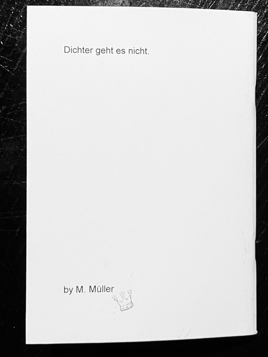 Bücher: Gedichte von OPA -  “Qe(e)rbeet” - Mischa Müller – Neu und originalverpackt aus Zuerich von SonderArt-Wertgut 5