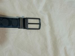 Ceinture Coach reversible homme - 90 cm