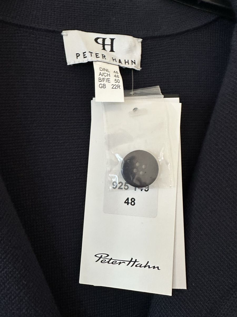 Peter Hahn Jacken: NEW Peter Hahn Navy Blazer size 46 – Neu und originalverpackt aus männedorf von stina_01 3