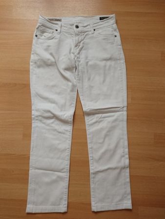 Weisse Jeans Gr. 26 ca. XS/S Jerome Dahan USA Kurzgrösse