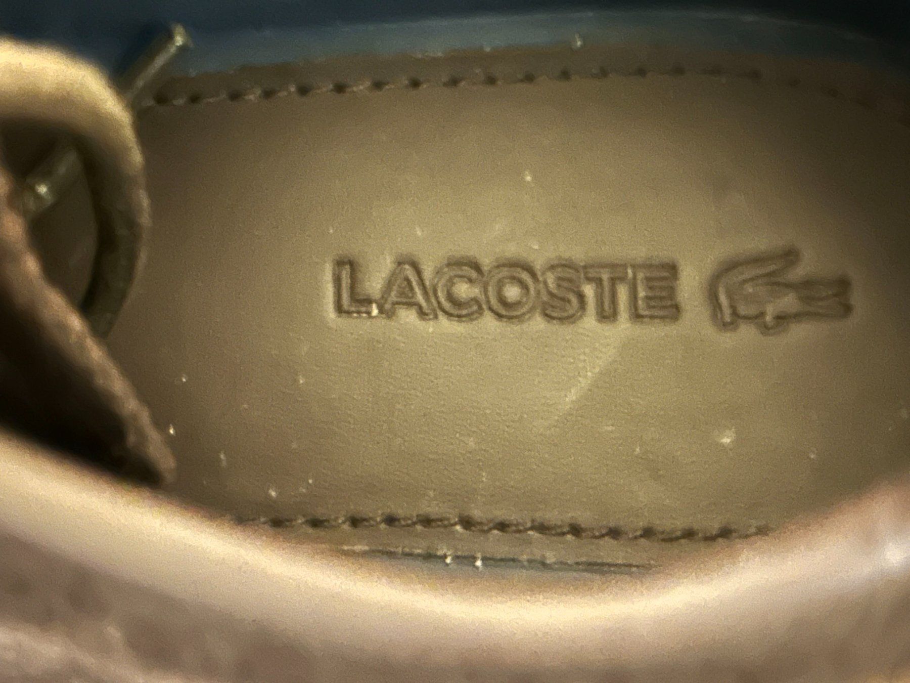 Lacoste Scarpe da uomo: Lacoste Herren Lederhalbschuh – Nuovo (secondo la descrizione) da Veltheim venduto da rog_vm8n 3