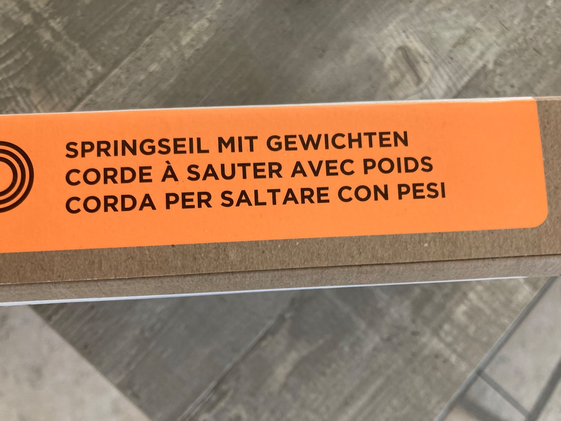 Corde per saltare: Perform Springseil mit Gewichten – Nuovo e nell'imballaggio originale da Tentlingen venduto da spider1 1