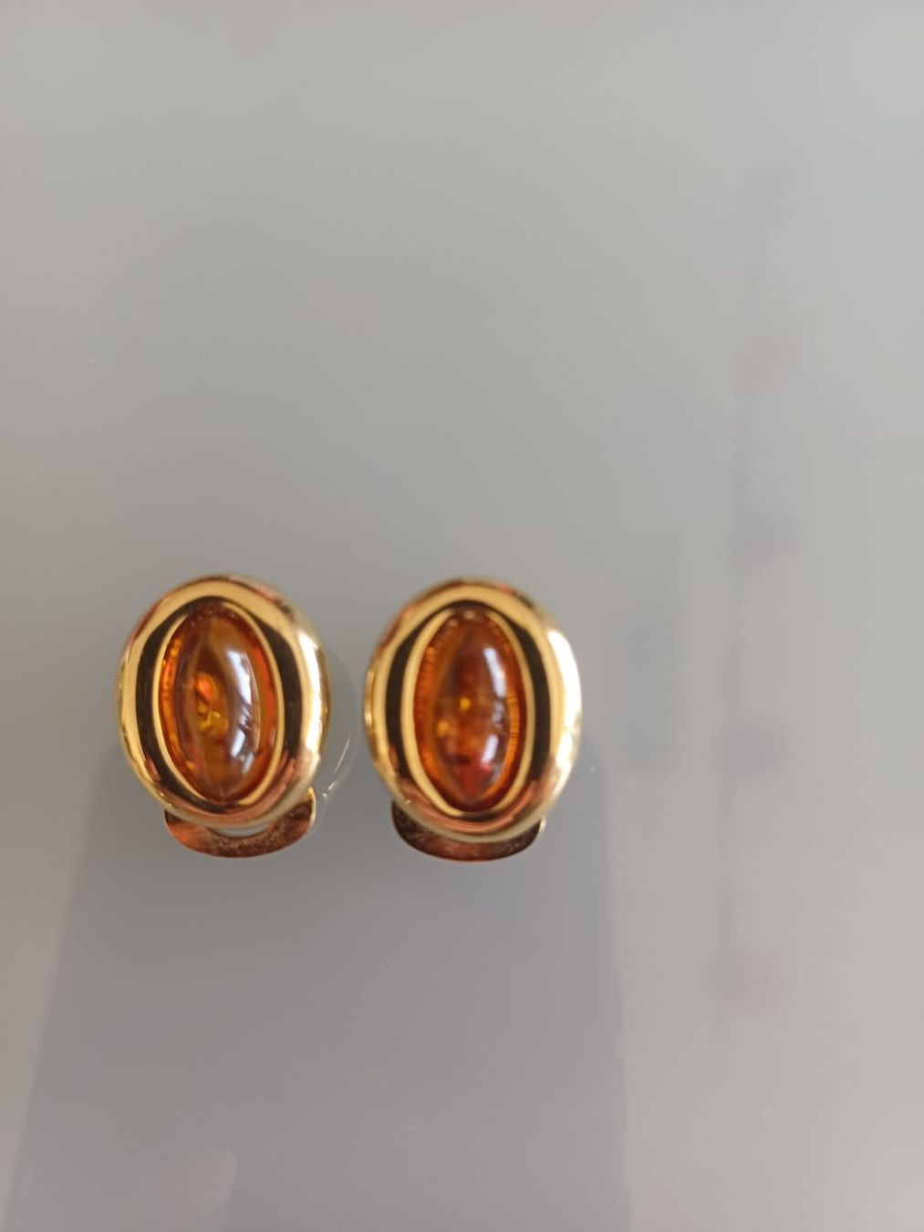 Orecchini pendenti & Orecchini a lobo: Boucles d'oreilles clips avec Ambre baltique – Nuovo (secondo la descrizione) da Collonges venduto da cam_72xf