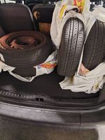 4 roues complètes été quasi neuves montées sur jantes