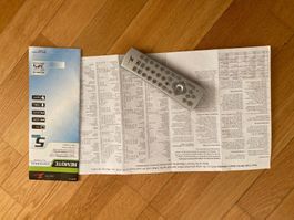 Progr. Fernbedienung diverse TV Video...