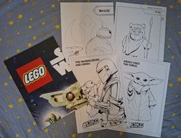 Lego Star Wars Day Poster &coloriages The Mandalorian &Grogu
