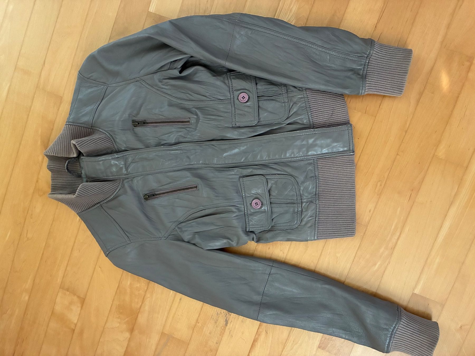 Giacche: Alte Lederjacke Saint Tropez  mit Bündchen – Usato da Baar venduto da Johan016 3