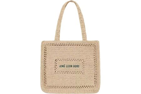 AIMÉ LEON DORE HÄKELTASCHE – HELLBRAUN SS23 