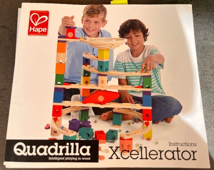 Quadrilla Giocattoli: Circuits à billes Quadrilla - Set Xcellerator – Usato da Cousset venduto da xgi_c7z6 1