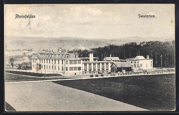 Cartes postales: AK Rheinfelden, Sanatorium, 1908 – D'occasion à Berlin par bartko-reher