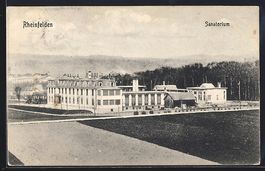 AK Rheinfelden, Sanatorium, 1908