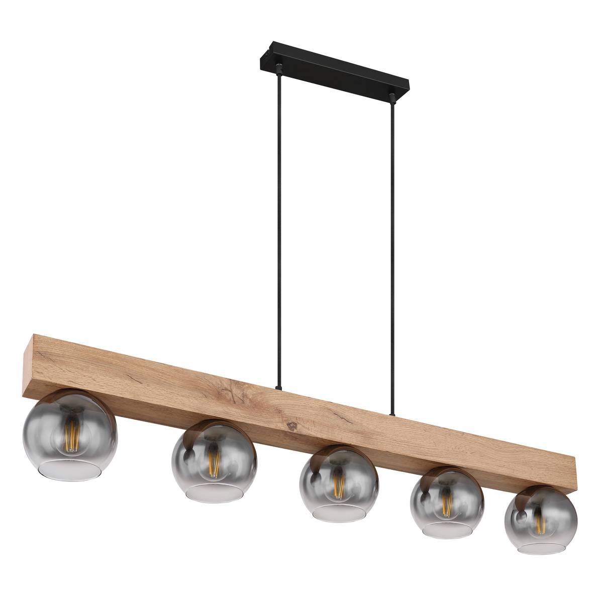 Lampadari & plafoniere: Pendelleuchte, Holzoptik, 115 cm x 15 cm – Nuovo (secondo la descrizione) da Kreuzlingen venduto da Smart-Light 3