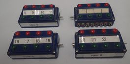 Märklin Art. 7072 : 4 x Stellpult für Weichen + Signale