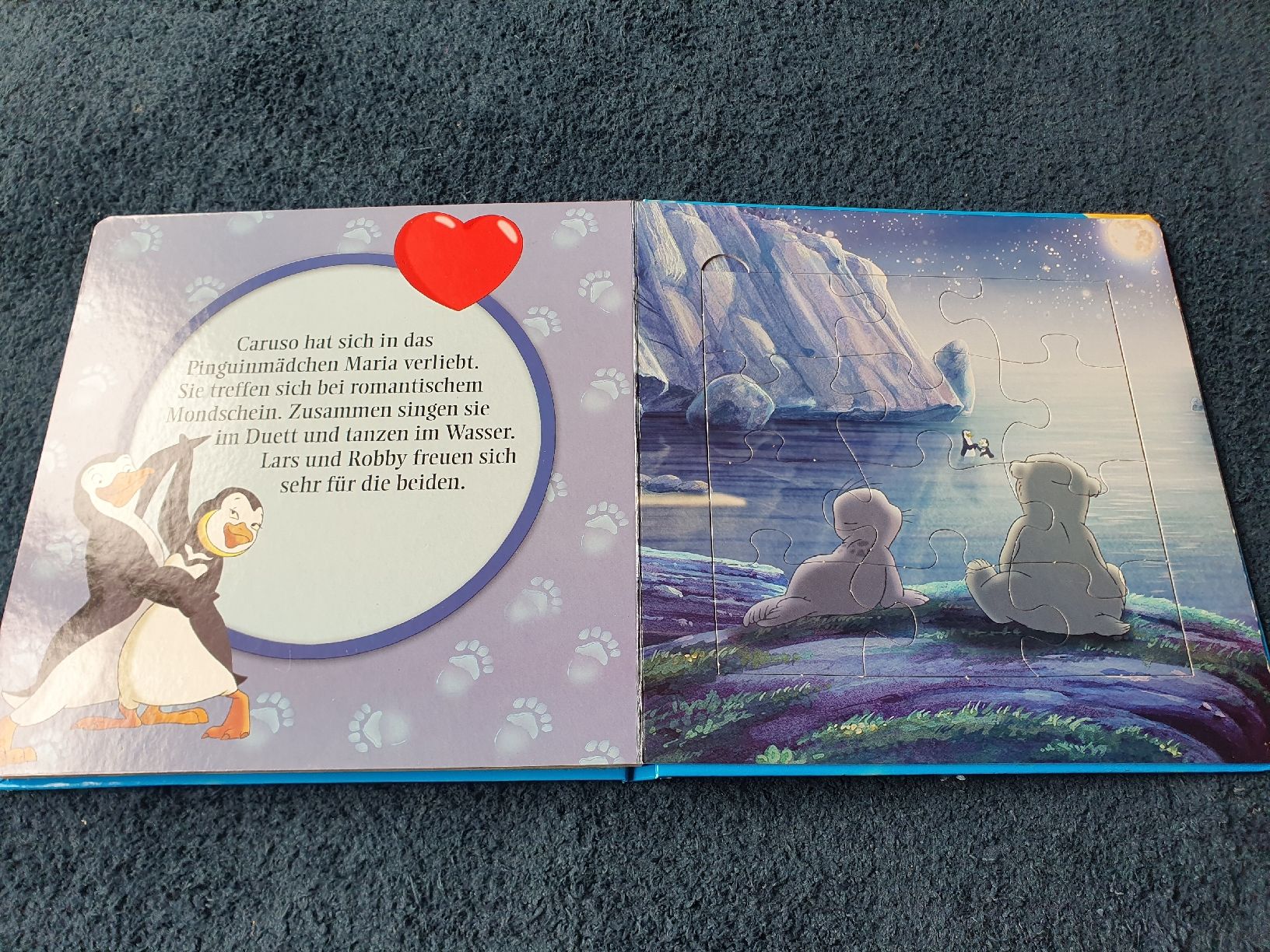 Puzzles: Der kleine Eisbär, Puzzlebuch mit 5 Puzzles à  12 Teile – Gebraucht aus Zürich von cha_bfl5 5