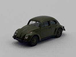 Schuco 26431 1:87 VW Käfer 1200 Bundeswehr olive